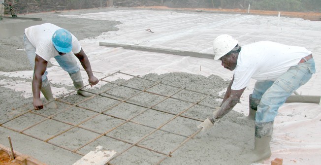 Concrete Flag Driveways in West End